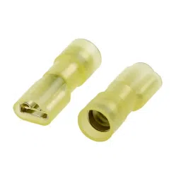 RS PRO Yellow Insulated Female Spade Connector, , 6.35 x 0.8 mm Tab Size, 4 mm² to 6 mm², 2674186-image-22