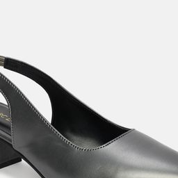 Marc Loire Textured Block Heel Mules image 4