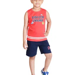 Clothe Funn Boys Printed Top with Shorts-image-21