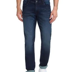 Parx Blue Slim Tapered Fit Jeans-picture-39