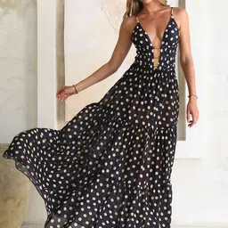 Addery Printed V Neck Swim Cover-Up Set-picture-28