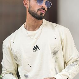 Maniac Men Solid Printed Sweatshirt-image-70
