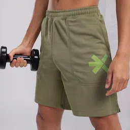 HRX by Hrithik Roshan Men Rapid-Dry Training Shorts-picture-0