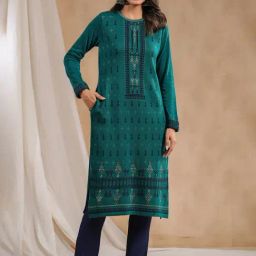 Ishin Green Printed Straight Kurta-picture-14