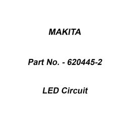 Makita LED Circuit Suitable For DTD152, Part No 620445-2-image-68