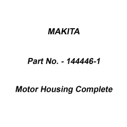 Makita Motor Housing Complete Suitable For M4101B, Part No 144446-1-13