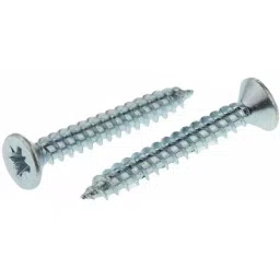 RS PRO Pozidriv Countersunk Steel Wood Screw Bright Zinc Plated, No. 8 Thread, 1.25in Length (Pack of 250)-image-19