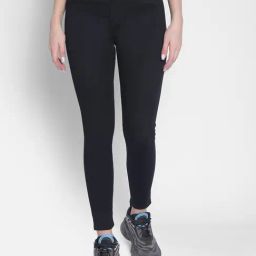 Crimsoune Club Black Skinny Fit High Rise Jeans-image-77