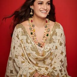 Priyaasi Multi-Color Beads Pearls Gold-Plated Necklace Set-15