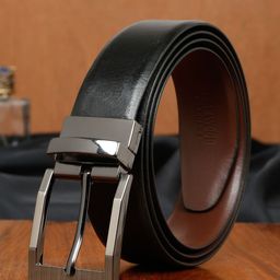 Teakwood Leathers Men Leather Reversible Formal Tang Belt-picture-52