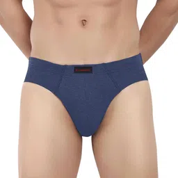 LOGGERHEAD Pack Of 2 Mid-Rise Basic BriefsLHCB001-GREY-NAVY BLUE image 3
