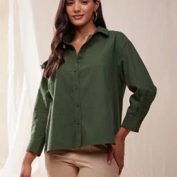 Pink Fort Green Shirt-image-16