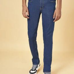 YU by Pantaloons Blue Cotton Slim Fit Jeans-image-58