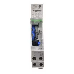 Schneider Electric 230 V AC SPDT 1 Channel Analogue DIN Rail Time Switch, 15331-41