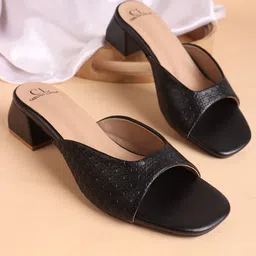 Carlton London Women Block Heel Sandals-image-40