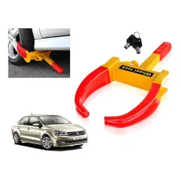 Auto Pearl Claw Type Adjustable Wheel Clamp Lock for Volkswagen Vento 1.6 Trendline Petrol-image-95