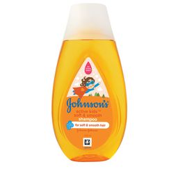 Johnsons Active Kids Soft & Smooth No More Tears Shampoo with Honey & Wheat Extracts-200ml-45