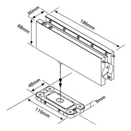 Ozone Max 100kg The Original Self Closing Patch Fitting Wood Floor Spring OCFH-100 STD-WD image 2
