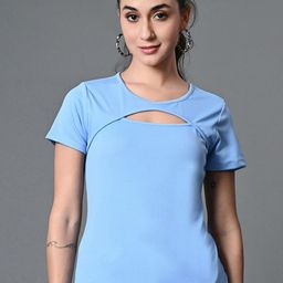 The Roadster Lifestyle Co Ribbed Cut-Out Tops-image-98