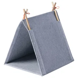 ikea utsådd Cat house, grey/felt-picture-37