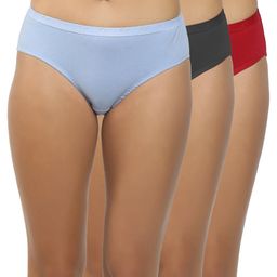 Shyygl Set of 3 High-Rise Hipster Briefs-image-53