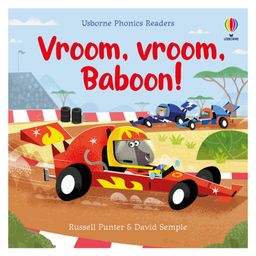 Usborne Phonics Readers Vroom Vroom Baboon By Russell Punter & David Semple -English-25