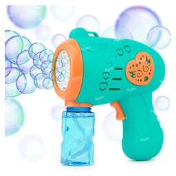 Toysire Bubble Gun for Kids Leak-Proof Bubble Machine Automatic Bubble Blower with Led Light Bubble Maker for Girls Boys (Blue)-26
