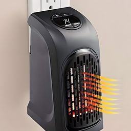 COZY VIBES Electric Handy Room Heater, 400 Watts, Wall-Mounted for Home, Bedroom, Living Room, Kitchen, Bathroom, Camping, Travel - PACK OF 1 - COLOR MAY VARY-image-3