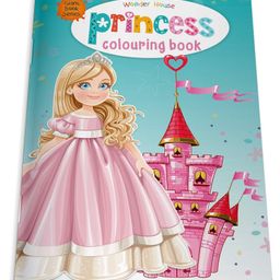 Princess Colouring Book (Giant Book Series): Jumbo Sized Colouring Books Book pack of 1- English-23
