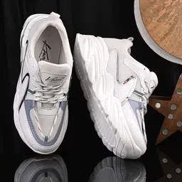 knoos Women Woven Design Sneakers-image-32
