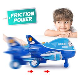 Fiddlerz Friction Power Airplane (Color May Vary) image 2
