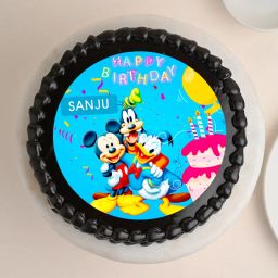 Disney Mickey Poster Cake-image-6