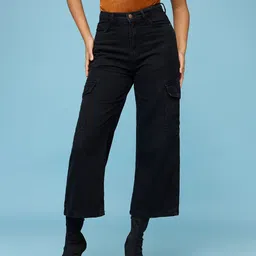 FREAKINS Women Wide Leg High-Rise Jeans-picture-30
