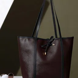 LEGAL BRIBE Women Textured Structured Shoulder Bag-picture-18