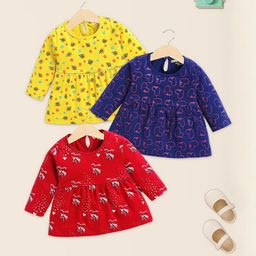 KUCHIPOO Print A-Line Dress-picture-19