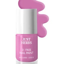 JUST HERBS 21 Free Nail Paint Lilac Lily - 6 ml-image-21