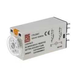 RS PRO Single Function Timer Relay Plug In Mount 110 V AC DPDT Model No. 1792941-36