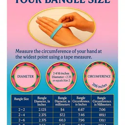 1ST TIME Peach Alloy Bangle image 5