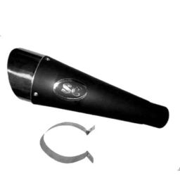 RA Accessories SC Mild Steel Bike Exhaust Compatible for Honda CBR 650F-image-28