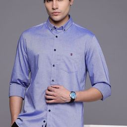 Louis Philippe Sport Pure Cotton Slim Fit Casual Shirt-picture-39