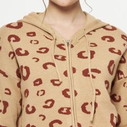 Camla Light Brown Printed Midi Co-Ord Set image 5