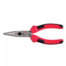 Link 150 mm CRV Double Colour Sleeve Drop Forged Long Nose Plier, HTLND0150-12