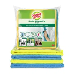 Scotch-Brite 40x40 cm 340 GSM Microfiber Multipurpose Cloth Wipe (Pack of 4)-picture-20