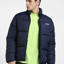 Jack & Jones Mock Collar Padded Jacket-25
