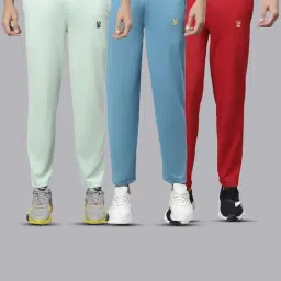Vimal Jonney Multicolor Regular Fit Lounge Pants - Pack of 3-image-93