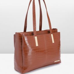 Mast & Harbour Textured Structured Handheld Bag image 3