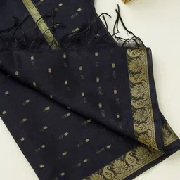 Soch Ethnic Motifs Woven Design Dupatta with Zari image 2