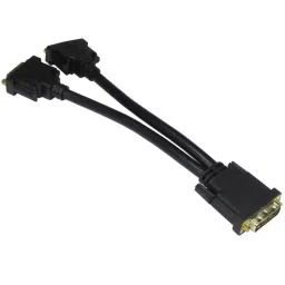 RS PRO Male DVI-D Dual Link to Female DVI-I Dual Link Cable 200 mm, 2369110-2