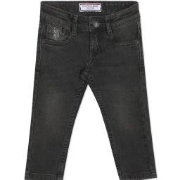 U.S. Polo Assn. Boys Dark Grey Solid Jeans-image-74