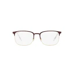 Ray-Ban Maroon Square Unisex Frames-picture-25